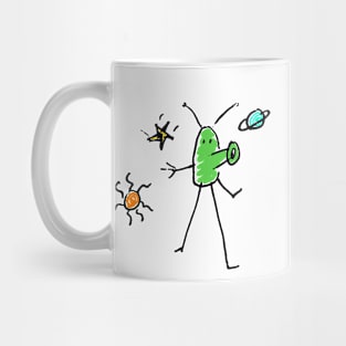 Oooooo! Little green doodle Mug